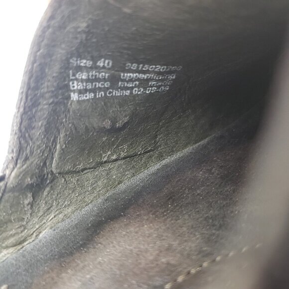 Dansko Solstice Clog Womens 9.5-10 EU 40 Black Leather Slip On Comfort Shoe - Picture 11 of 11